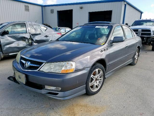 19UUA56682A046021 - 2002 ACURA 3.2TL CHARCOAL photo 2