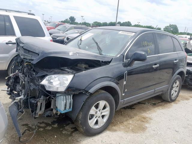 3GSCL33P18S617446 - 2008 SATURN VUE XE BLACK photo 2