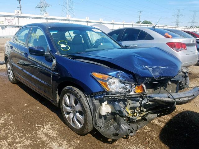 1HGCP26889A075779 - 2009 HONDA ACCORD EXL BLUE photo 1