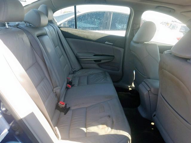 1HGCP26889A075779 - 2009 HONDA ACCORD EXL BLUE photo 6