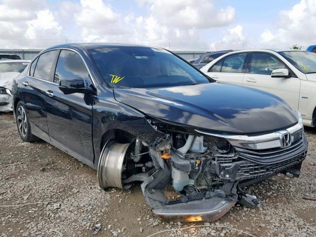 1HGCR2F95GA150454 - 2016 HONDA ACCORD EXL BLACK photo 1