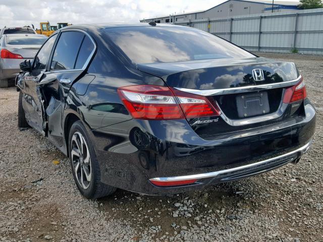 1HGCR2F95GA150454 - 2016 HONDA ACCORD EXL BLACK photo 3