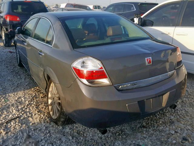 1G8ZV57747F131541 - 2007 SATURN AURA XR GRAY photo 3