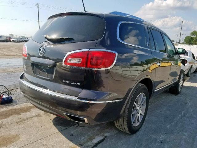 5GAKRBKD0HJ260450 - 2017 BUICK ENCLAVE GRAY photo 4