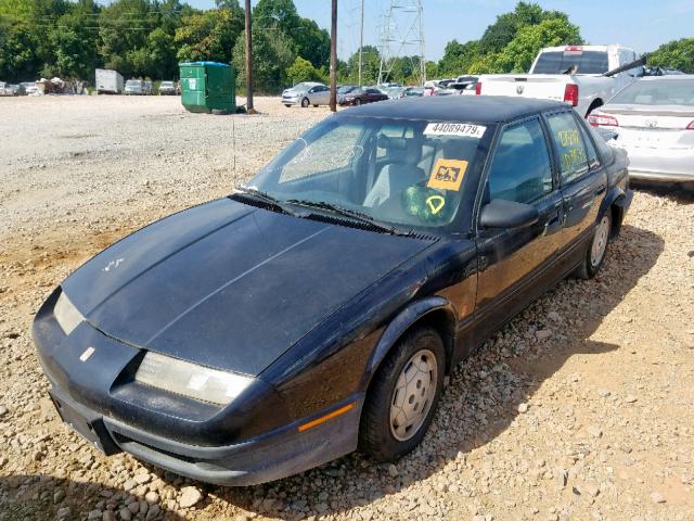 1G8ZF5286SZ105639 - 1995 SATURN SL BLUE photo 2