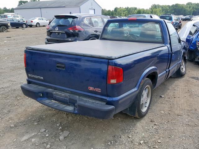 1GTCS1440W8530117 - 1998 GMC SONOMA BLUE photo 4