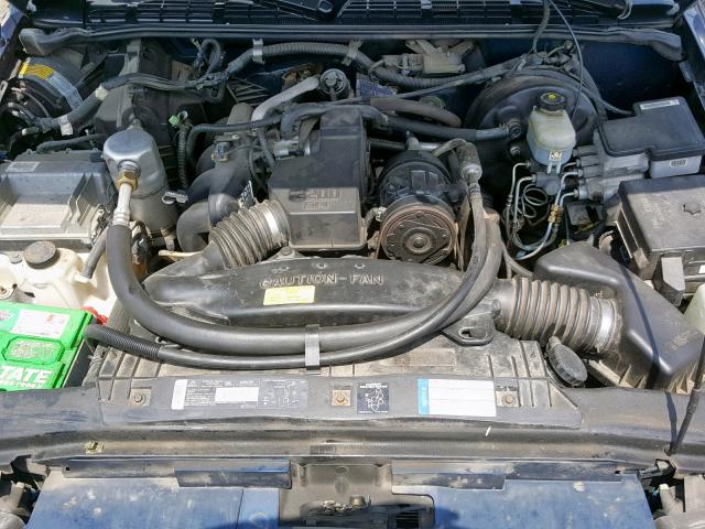 1GTCS1440W8530117 - 1998 GMC SONOMA BLUE photo 7