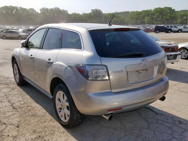 JM3ER293080206507 - 2008 MAZDA CX-7 SILVER photo 3