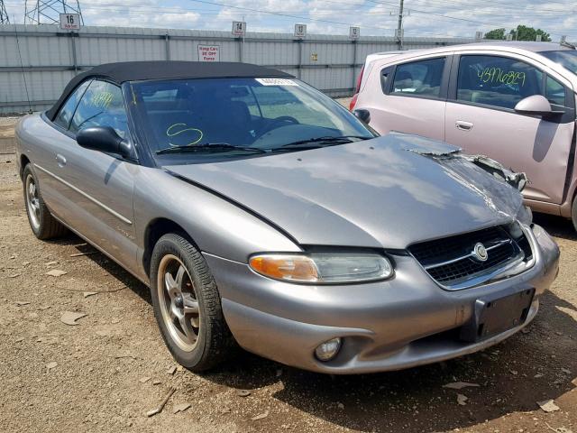 3C3EL55H0WT232073 - 1998 CHRYSLER SEBRING JX GRAY photo 1