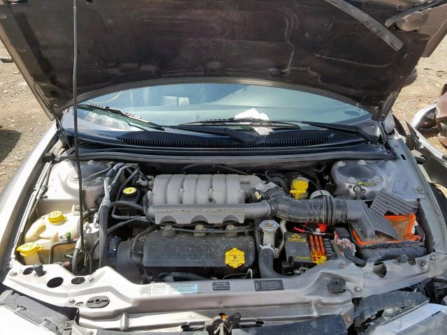 3C3EL55H0WT232073 - 1998 CHRYSLER SEBRING JX GRAY photo 7