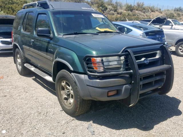 5N1ED28YXYC544351 - 2000 NISSAN XTERRA XE GREEN photo 1