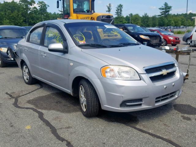 KL1TD56628B049959 - 2008 CHEVROLET AVEO BASE 银色 照片 1