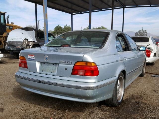 WBADE5320VBV91744 - 1997 BMW 540 I BLUE photo 4