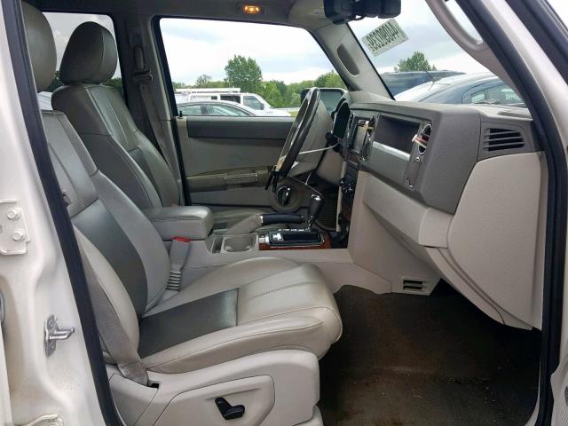 1J4RG5GT4AC139106 - 2010 JEEP COMMANDER 白色 照片 5