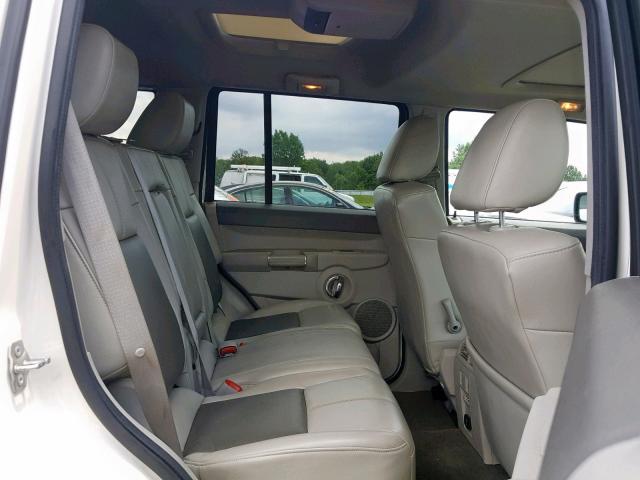 1J4RG5GT4AC139106 - 2010 JEEP COMMANDER 白色 照片 6