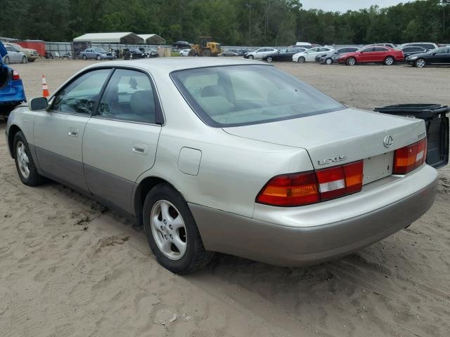 JT8BF28G4X0232937 - 1999 LEXUS ES 300 TAN photo 3