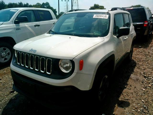 ZACCJBAB5HPE76417 - 2017 JEEP RENEGADE S 白色 照片 2