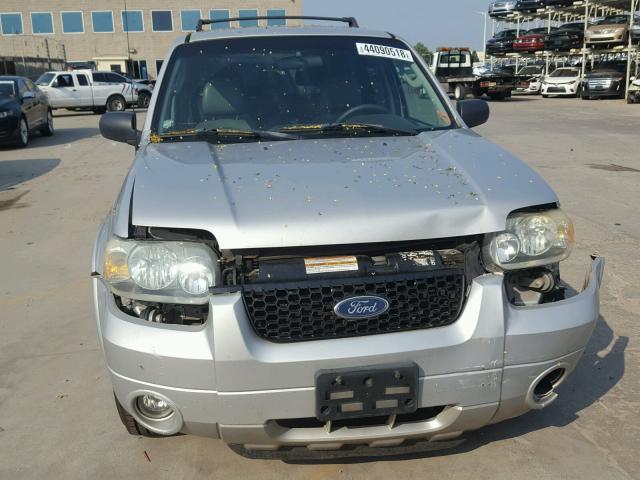 1FMYU95H26KA58324 - 2006 FORD ESCAPE HEV SILVER photo 9