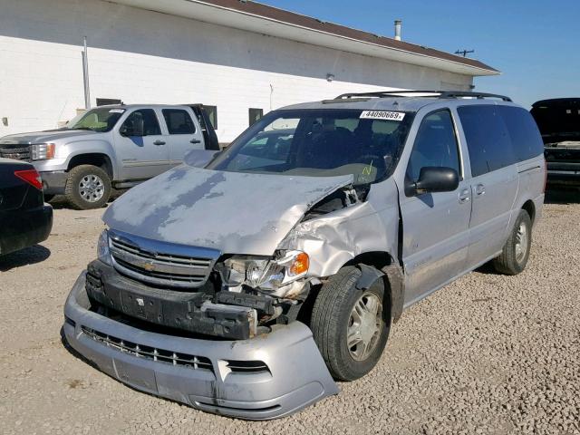 1GNDX13E51D290778 - 2001 CHEVROLET VENTURE LU SILVER photo 2