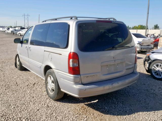 1GNDX13E51D290778 - 2001 CHEVROLET VENTURE LU SILVER photo 3