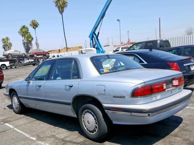 1G4HP52L7SH526130 - 1995 BUICK LESABRE CU BLUE photo 3