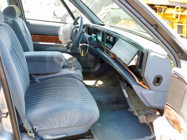 1G4HP52L7SH526130 - 1995 BUICK LESABRE CU BLUE photo 5