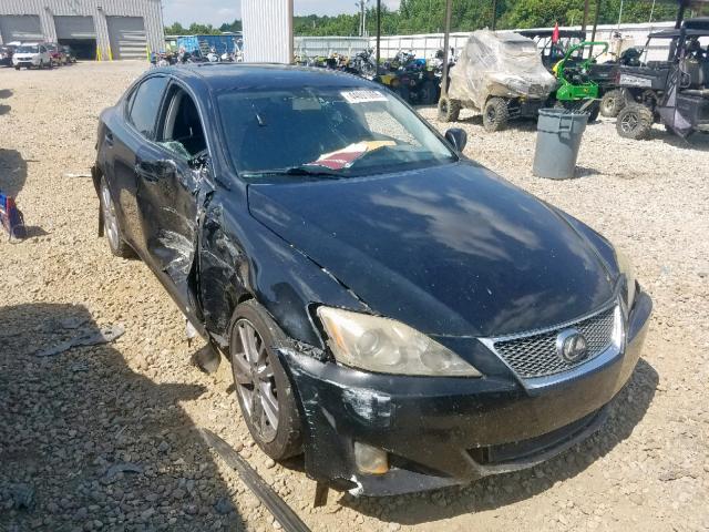 JTHBE262765009030 - 2006 LEXUS IS 350 BLACK photo 1