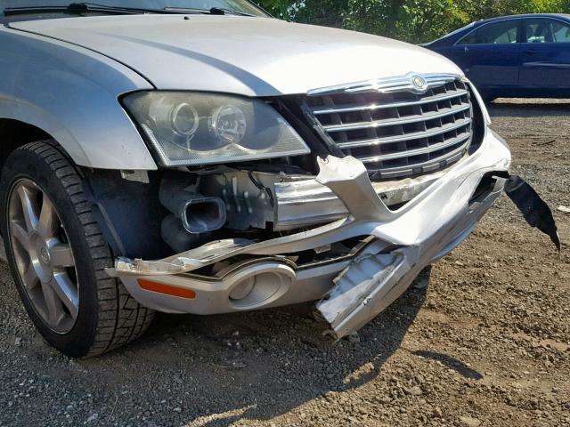 2A8GF78406R869251 - 2006 CHRYSLER PACIFICA L SILVER photo 9