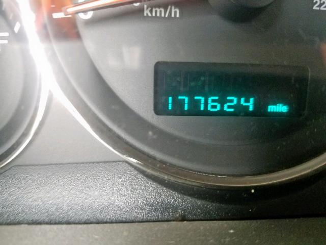 1J8HH48K56C215589 - 2006 JEEP COMMANDER BLACK photo 8