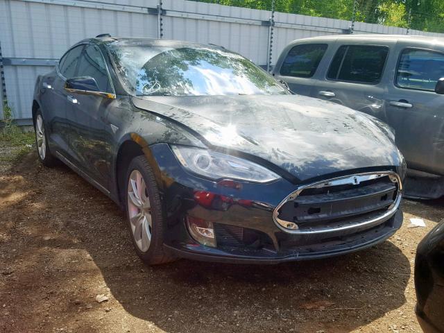 5YJSA1E21GF124926 - 2016 TESLA MODEL S BLACK photo 1