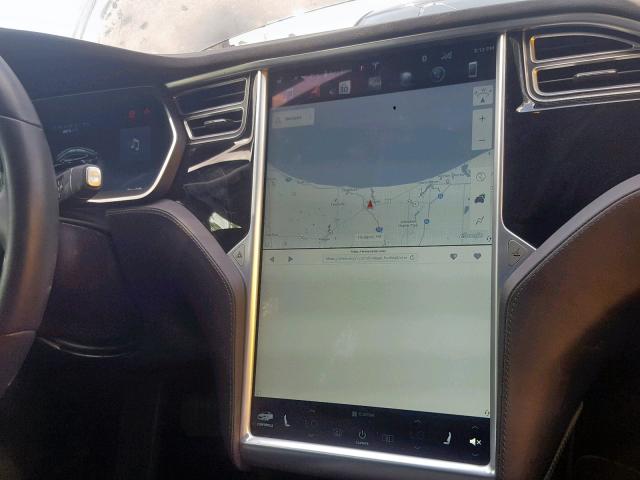 5YJSA1E21GF124926 - 2016 TESLA MODEL S BLACK photo 9