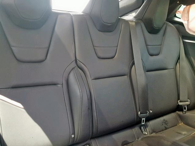 5YJSA1H28EFP66651 - 2014 TESLA MODEL S Արծաթագույն լուսանկար 6