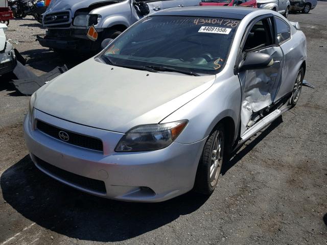 JTKDE177670211167 - 2007 TOYOTA SCION TC 银色 照片 2