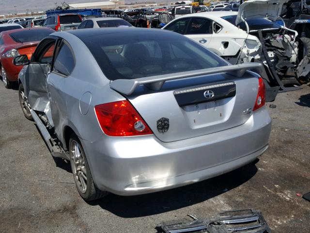 JTKDE177670211167 - 2007 TOYOTA SCION TC 银色 照片 3