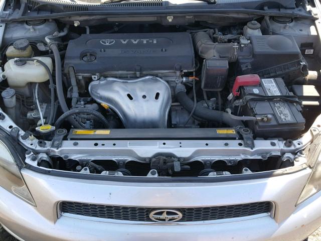 JTKDE177670211167 - 2007 TOYOTA SCION TC 银色 照片 7