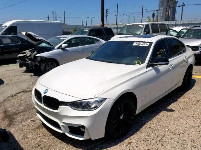 WBA3B9C54FF801729 - 2015 BMW 335 XI WHITE photo 2