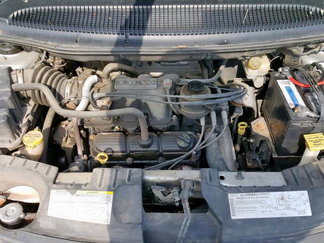 1D4GP25R66B619943 - 2006 DODGE CARAVAN SE SILVER photo 7