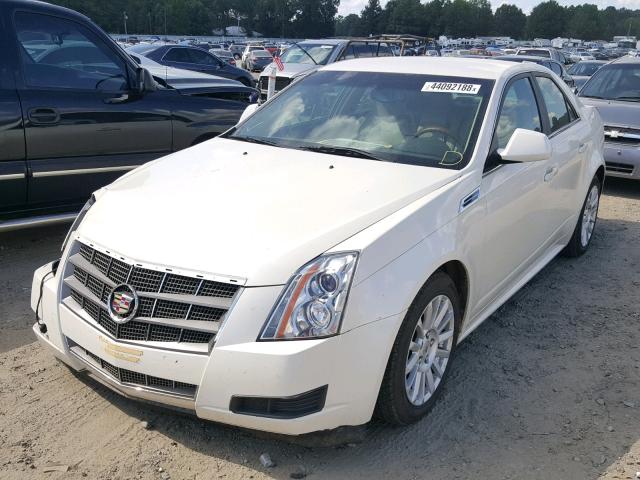 1G6DE5EG4A0123214 - 2010 CADILLAC CTS LUXURY WHITE photo 2