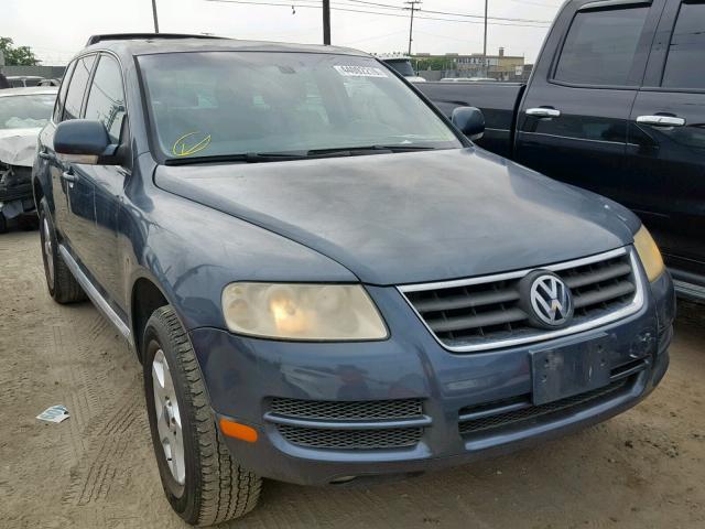 WVGZG77LX5D059029 - 2005 VOLKSWAGEN TOUAREG 3. BLUE photo 1