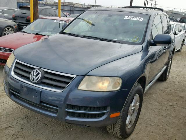 WVGZG77LX5D059029 - 2005 VOLKSWAGEN TOUAREG 3. BLUE photo 2