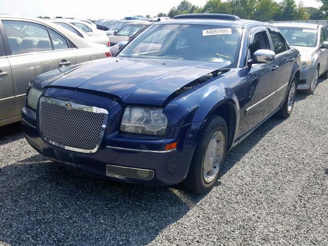 2C3KA53GX6H351468 - 2006 CHRYSLER 300 TOURIN BLUE photo 2