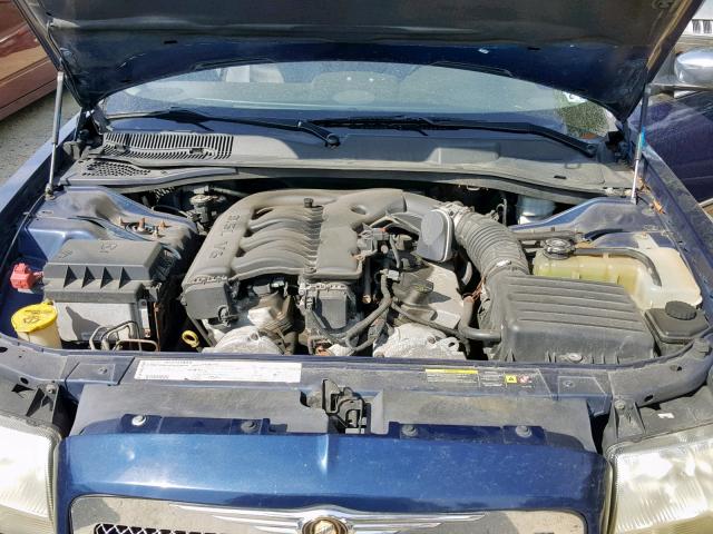 2C3KA53GX6H351468 - 2006 CHRYSLER 300 TOURIN BLUE photo 7