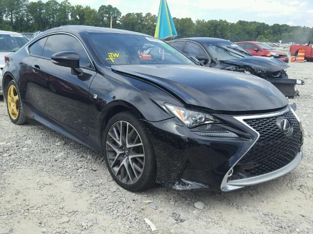 JTHSE5BC9F5003746 - 2015 LEXUS RC 350 BLACK photo 1