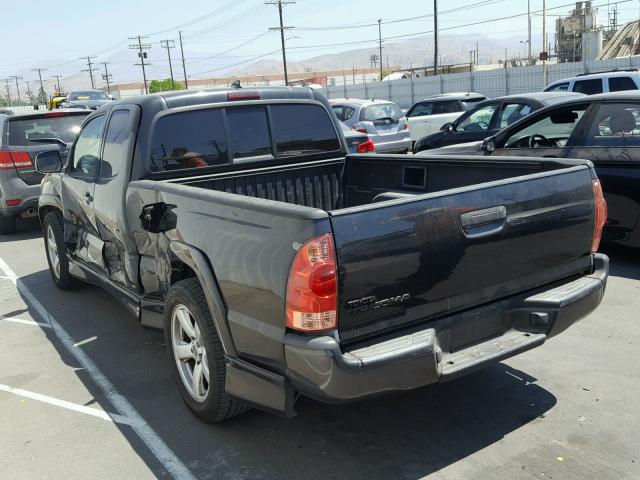 5TETU22N97Z360271 - 2007 TOYOTA TACOMA X-R BLACK photo 3