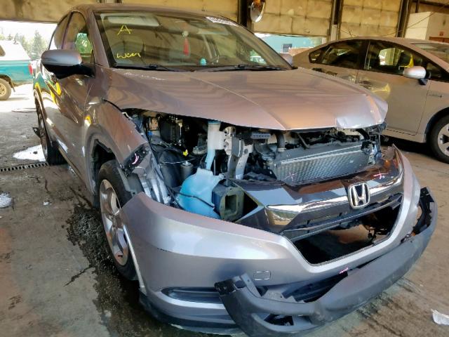 3CZRU6H5XHM710685 - 2017 HONDA HR-V EX SILVER photo 1