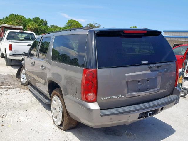 1GKFK16307J259057 - 2007 GMC YUKON XL K GRAY photo 3