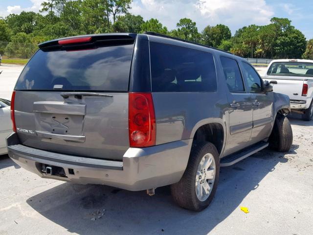 1GKFK16307J259057 - 2007 GMC YUKON XL K GRAY photo 4