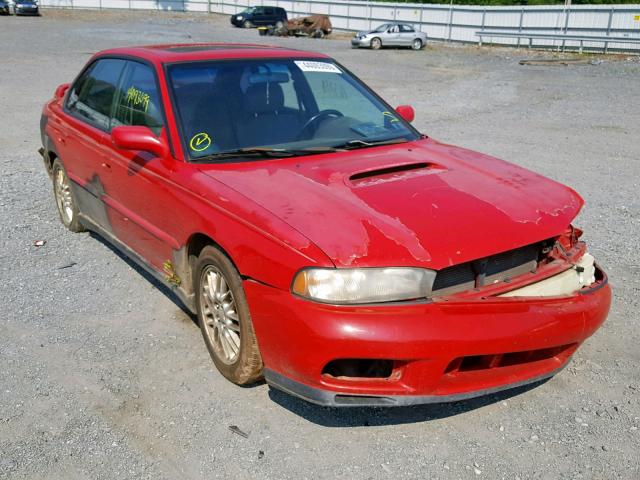 4S3BD6754V7213632 - 1997 SUBARU LEGACY GT RED photo 1