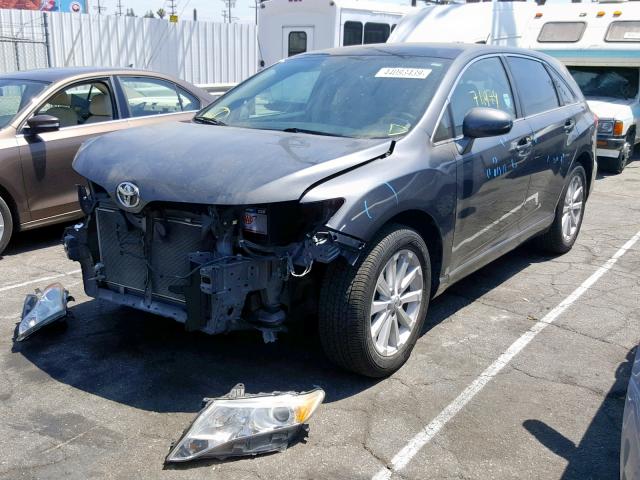 4T3ZA3BB5BU047852 - 2011 TOYOTA VENZA BLACK photo 2