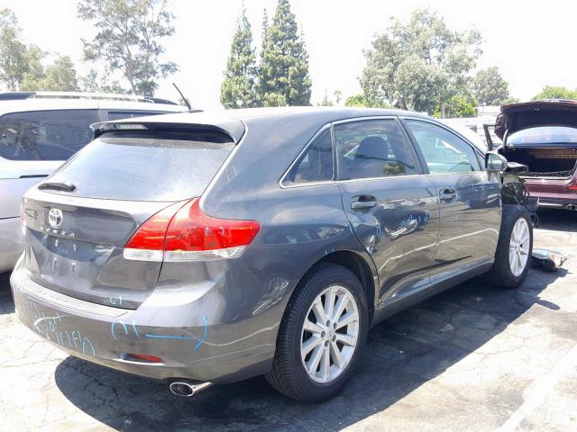 4T3ZA3BB5BU047852 - 2011 TOYOTA VENZA BLACK photo 4